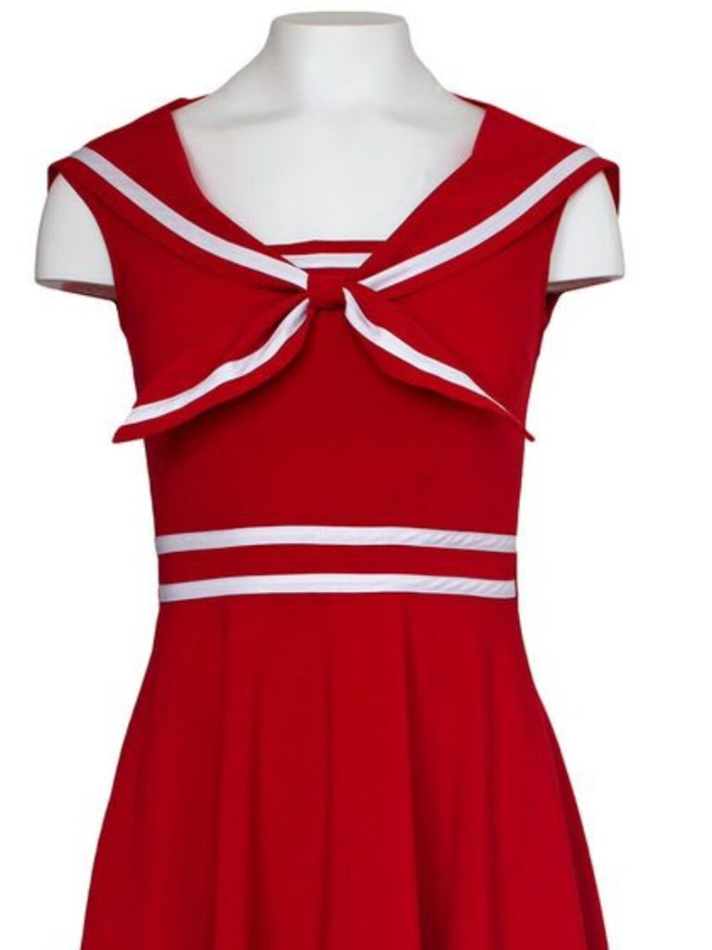 Stop Staring red sailor dress